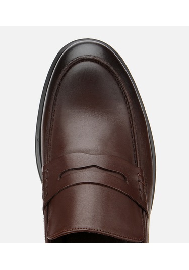 Hotiç Erkek Deri Kahverengi Yumuşak Dokulu Klasik Loafer 02ayh311980a480 02ayh311980a480 Kahverengi