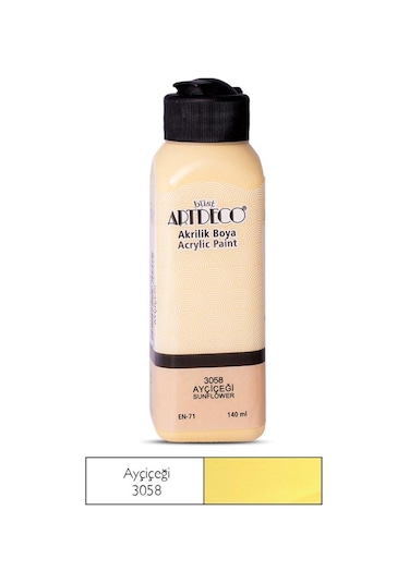 Artdeco Akrilik Boya Renk Seçmeli Canlı ve Pastel 140 ML