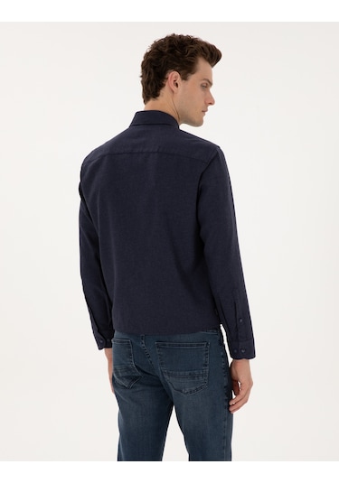 Pierre Cardin Erkek Lacivert Gömlek Desenli 50316751-vr033 Lacivert Pierre Cardin Erkek Lacivert Gömlek Desenli 50316751-vr033 Lacivert