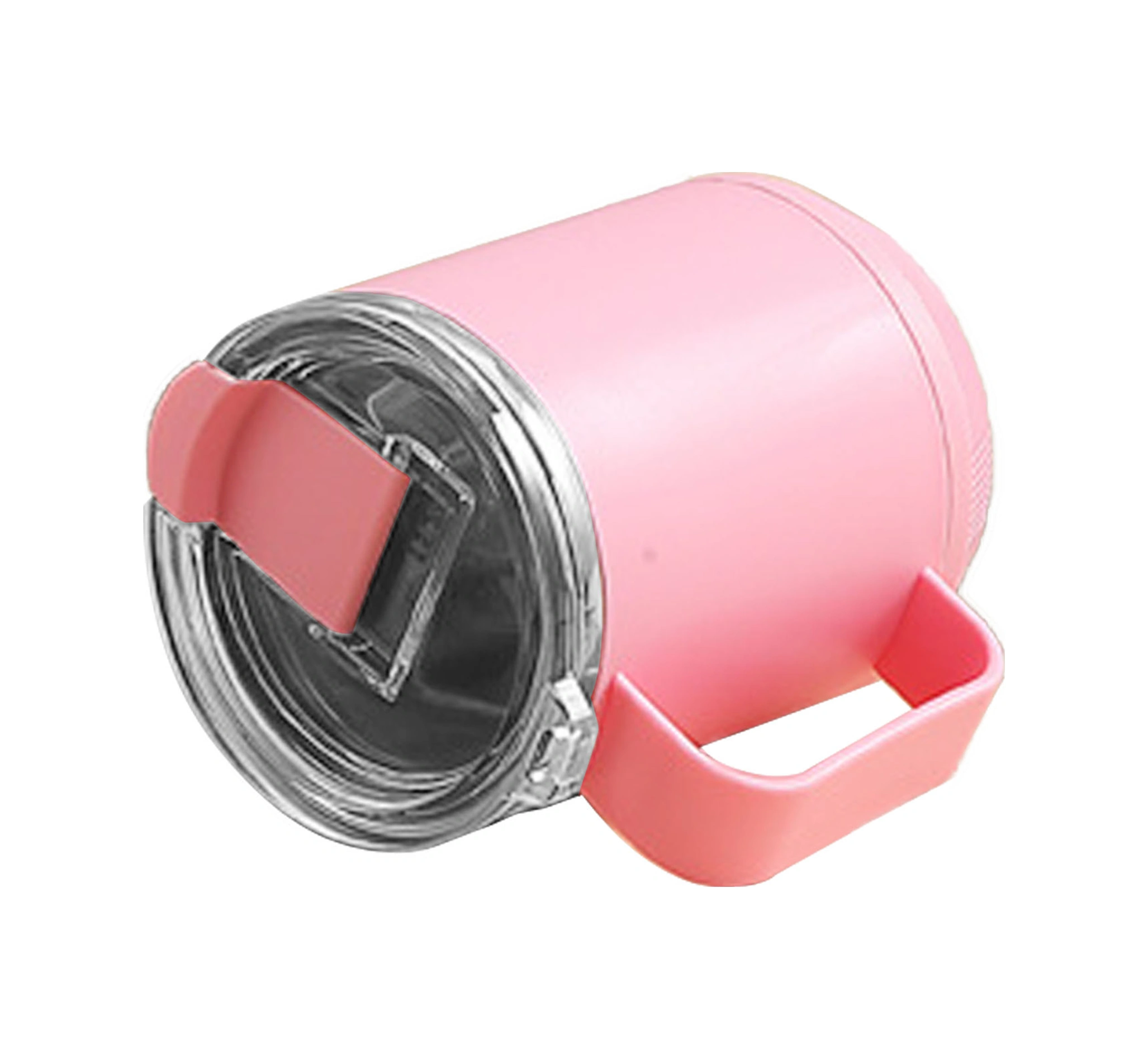 Zarif Yalıtımlı Kahve Kupası, Olağanüstü Sıcaklık Koruması İçin Çift Duvarlı Vakumlu, Toz Boyalı Yüzeyli Paslanmaz Çelik Seyahat Kupası, 460 Ml