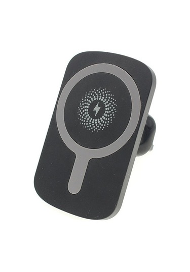 Voguecode Magsafe 12 Araç Manyetik Kablosuz Şarj Cihazı - Siyah Havalandırma 3ope4ı