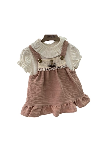 Babydoll 2li Takım Maryjoe -11182 Gül Kurusu