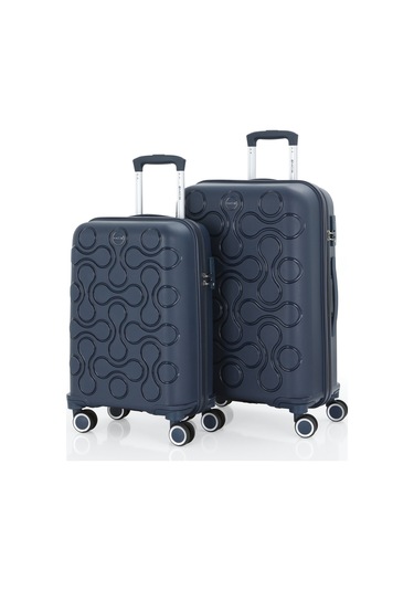 Mçs Polipropilen 2li Valiz Seti Orta & Kabin V376 S23sy1000049-set 00008 Lacivert
