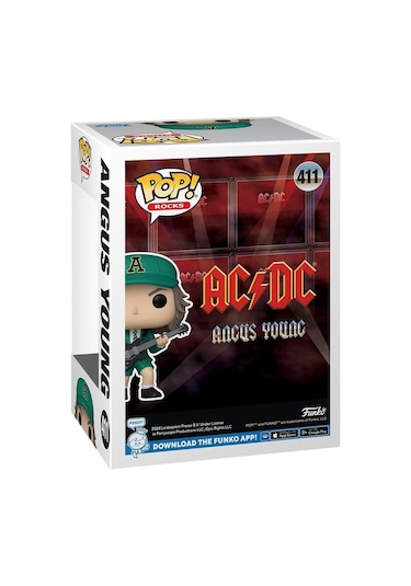 Funko Pop Rocks: Ac/dc, Angus Young Yeşil Vinil Figür, Koleksiyon & Hediye Için Karakter Figürü Diğer