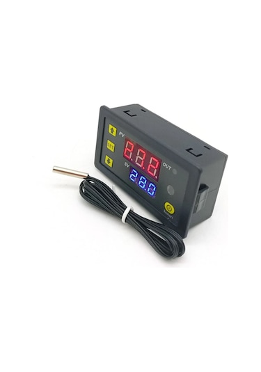 W3230 Dc 12v Dijital Termostat Modül Sıcaklık Kontol Kartı Isıtıcı Soğutucu Kuluçka Akvaryum