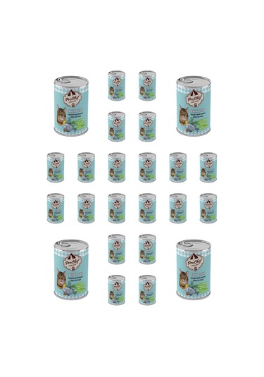 Prochef Balık Etli Kıyılmış Konserve Yetişkin Kedi Maması 24 x 415 G