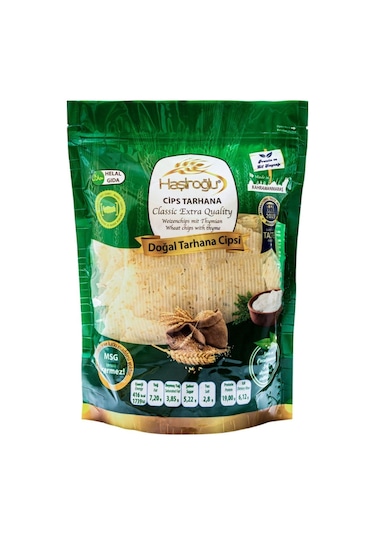 Haşiroğlu Bol Yoğurtlu Çerezlik Cips Tarhana 450 G