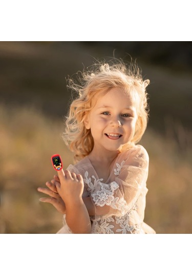 Springsun Çocuklar İçin Parmak Tipi Oksimetre: Mavi, Usb/type-c Şarj, 5 Saniye Sonuç, Nabız/spo2/perfüzyon İndeksi Tespiti Mavi