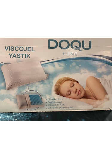 Doqu Home Visco Jel Viscolex Ortopedik Yastık 60 x 40 CM