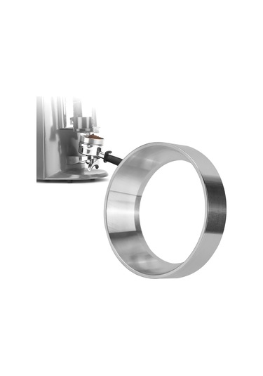 Geeksen Manyetik Alüminyum Kahve Dozaj Halkası - 51mm Gümüş, Pratik Ve Dayanıklı Gümüş