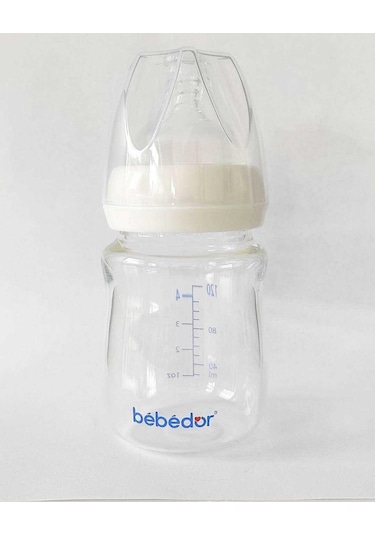 Bebedor Isıya Dayanıklı Cam Biberon 120 ML  50301