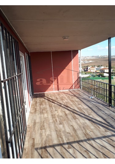 84 M² 63+21 M² 2 KatlıÇatı Verandalı Dış Betopan İç Pvc Konu