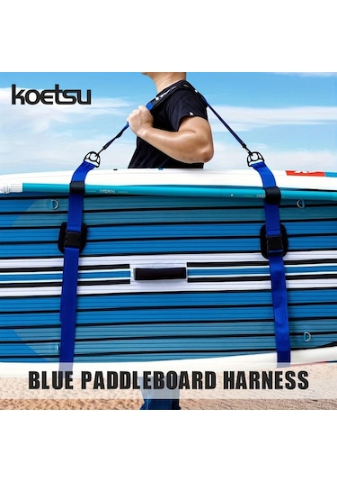 Elmpaly Koetsu Ayarlanabilir Sup Taşıma Askısı Mavi Renk Dayanıklı Ve Konforlu Sırt Askısı