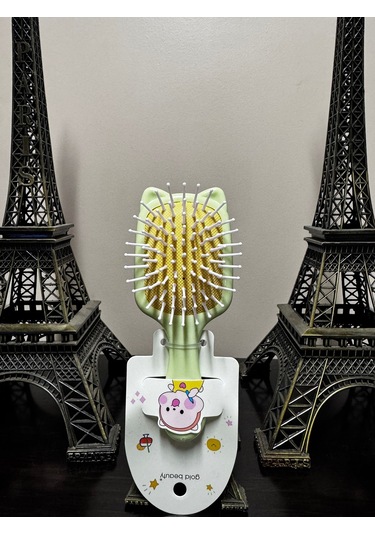 Fontenay Bebek Tarağı Bebek Saç Fırçası Yeşil Renk