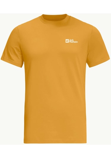 Jack Wolfskin Essential T M Erkek T-shirt-28379-hardal Hardal