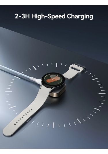 Novahub Samsung Uyumlu Galaxy Watch 7/ultra/6/5/4/3 İçin Kablosuz & Usb C Şarj Cihazı, 40-47mm, Evrensel Kullanım As Picture