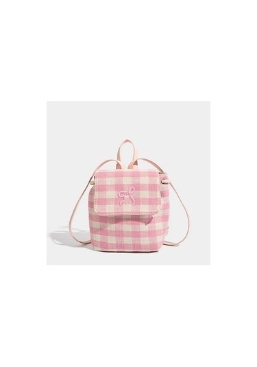 Zyzqstore Ekose 2024 Yeni Model Sırt Çantası - Rahat Yay Banliyö Tasarım Omuz Çantası - Çok Renkli Seçenekler Çok Renkli