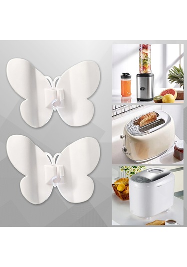 Padalink Küçük Alet Kablolarını Düzenleyici - Tpr Materyal, Sıfır Dışı, 2 Adet Siyah Ev Fırın Uyumlu Kablo Tutucu