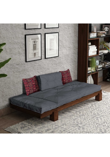 Woodesk Arin Masif Ceviz-gri Renk Sedir Cpt8322-200