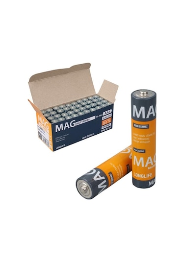 Mag Batteries Mg-26174 Alkalin Aaa 40 Lı İnce Kalem Pil Kumanda Pili Aaa, Lr03, Am-4