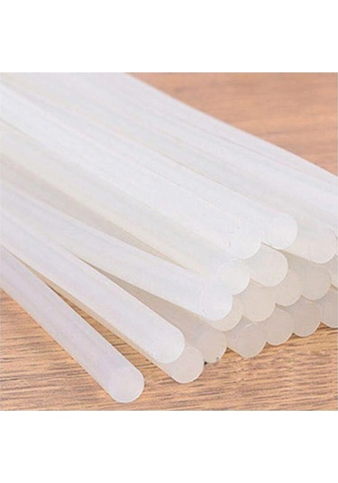 1 Kg - Kalın Mum Silikon Çubuk Sıcak Silikon Tabanca Mumu 11.2mm X 30cm