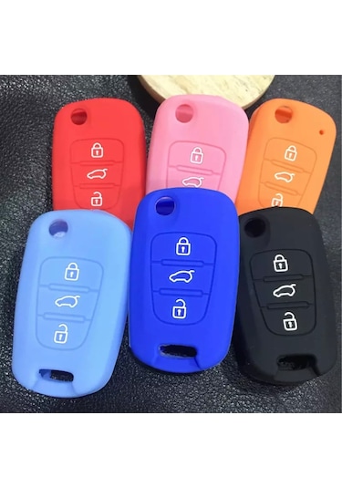 Hyundai Uyumlu I20 I30 Ix20 Slikon Anahtar Kilifi 458974268