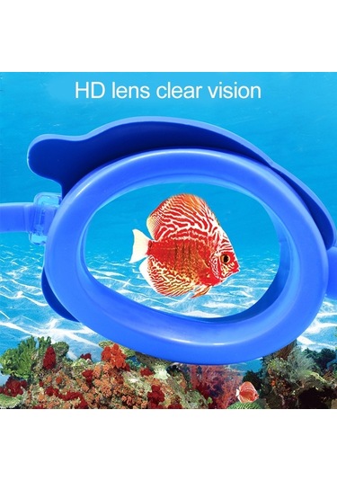 3'ü 1 Arada Çocuk Yüzme Yüzme Şapkası + Yüzme Gözlükleri + Burun Klipsi Kulak Tıkaçları Seti Pembe Ananas Çok Renkli