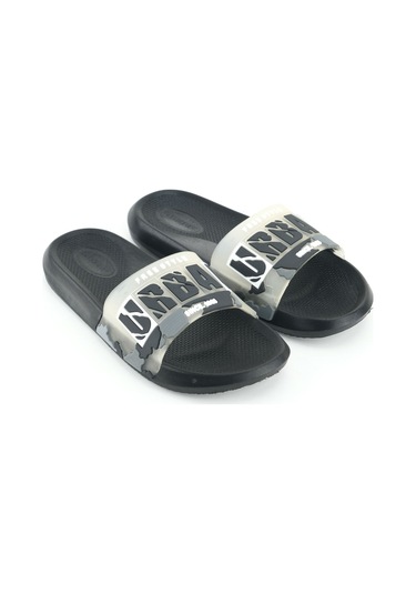 Gezer Erkek Yazlık Pu Islak Zemine Uygun Ev Banyo Bahçe Havuz Terlik Siyah