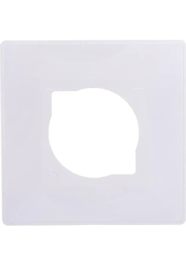 Bylectrıca Duvar Priz Kapağı Dekoratif, Beyaz, 3'lü 363562371
