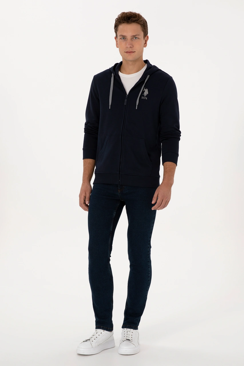 U.s. Polo Assn. Erkek Lacivert Hırka Örme 50307765-vr033 Lacivert