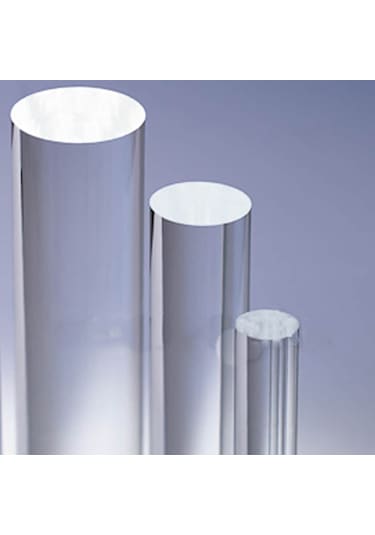 Pleksi Boru Çubuk Şeffaf Akrilik Plexiglass Boru Pleksiglas Tüp