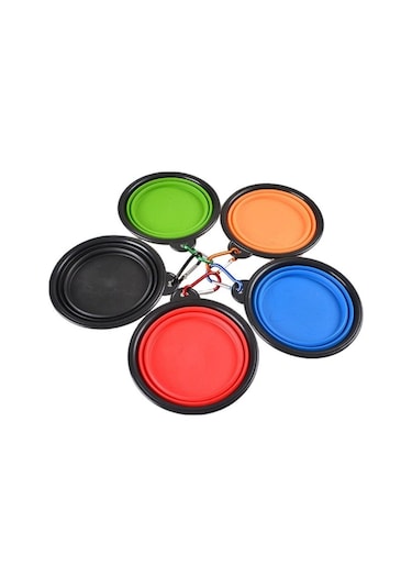 Katlanabilir Kedi Köpek Mama ve Su Kabı Köpek Oyuncağı