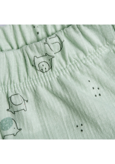 Chicco Takım / T-shirt+pantalon 09073896000000 000051 Lıght Green Açık Yeşil