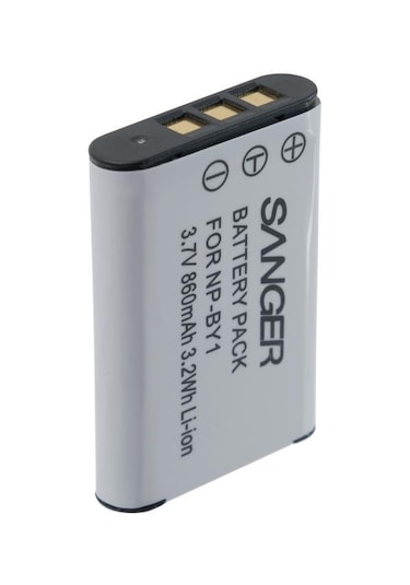 Sanger NP-BY1 Sony Aksiyon Kamera Batarya Çok Renkli