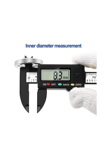 Dijital Elektronik Kumpas Inc Mm Ölçüm Hassas Kalınlık