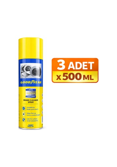 Fren Balata Temizleme Spreyi 3 Adet - Goodyear