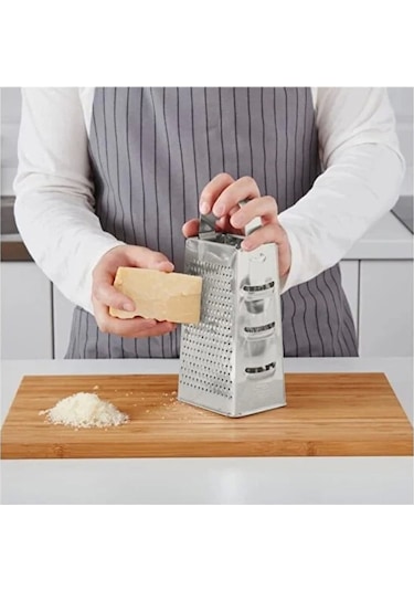 Mutfak Rende Paslanmaz Çelik 12 Cm X 10 Cm X 20 Cm Çok Renkli