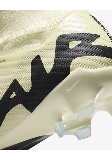 Nike Zoom Superfly 9 Elite Fg Çoraplı Erkek Profesyonel Krampon Krem