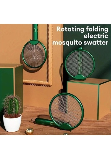 Zyzqstore 1 Adet Elektrikli Sinek Sinek Öldürücü Usb Şarj Edilebilir Lamba