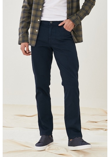 Wrangler Texas Slim Fit Erkek Jean Pantolon w12s004410-10435 001