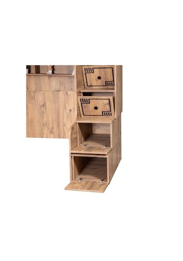 Setaymobilya Ranza , Natural Ranza + Dolap + Çalışma Masası