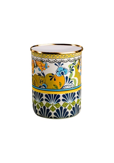 Selge Emaye Vazo/kaşıklık