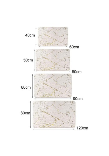 Koyu Kahverengi Kısa Peluş Emici Halı Banyo Kaymaz Hızlı Kuru Ayak Mat Oturma Odası Yatak Odası Peluş Zemin Mat 50x80cm Koyu Kahverengi