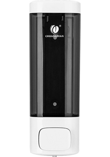 1063a 320ml-banyo Sabunu Ve Şampuan Dispenseri İle Mutfak Bulaşık Yıkama Sıvısı Dispenseri Duş Jeli Sabun Pompası Konteyner Duvara Montaj No Matkap