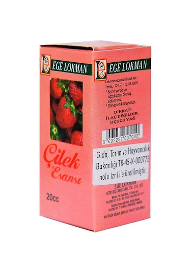 Ege Lokman Çilek Esansı 20 ML