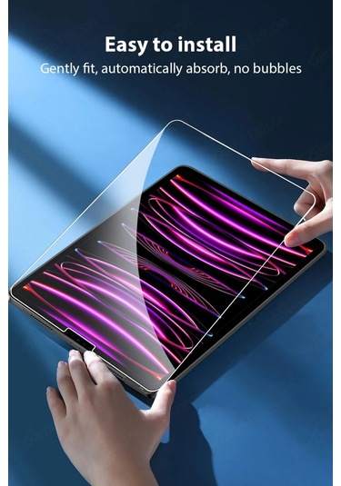 Xiaomi Redmi Pad Se 8.7 Redclick Tablet Temperli Gerçek Cam Ekran Koruyucu