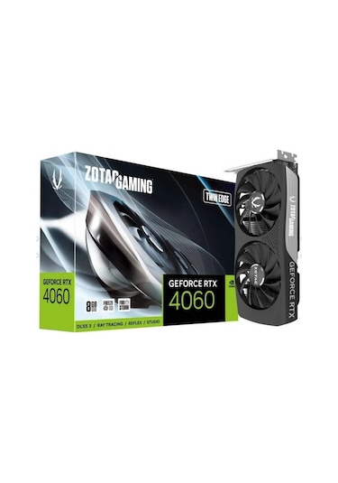 Zotac NVIDIA GeForce RTX 4060 Twin Edge ZT-D40600E-10M 8 GB GDDR6 128 Bit Ekran Kartı