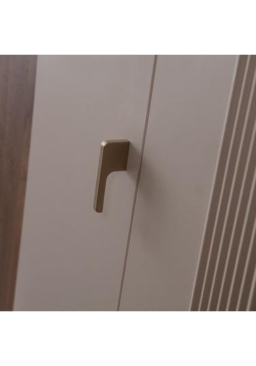 Gardırop, Megan 3 Kapaklı Dolap Vizon