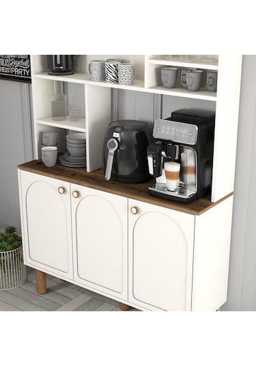 Bohem Kahve Köşesi 120cm - Krem Krem