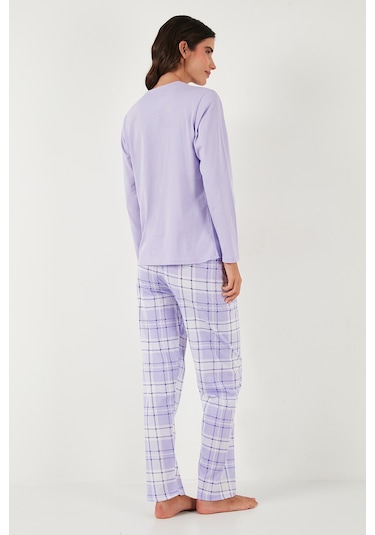 Lela Bayan Pijama Takımı 65723314 Lila LILA